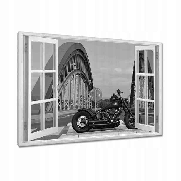Obrazy 120x80 Harley Davidson Motocykl
