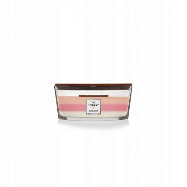 Vonná svíčka Woodwick Hearthwick Elipsa Trilogy Blooming Orchard 453 g