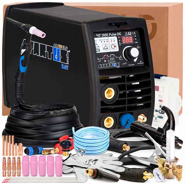 Invertorová Svářečka Spartus Easytig 205E Pulse Tig DC 230V 200A Mma 2T/4T