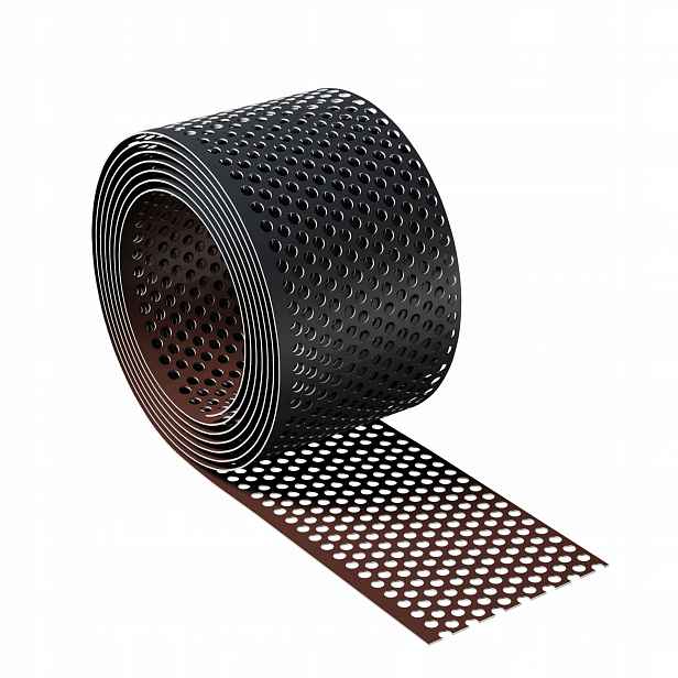 Hliníková okapová mřížka 100 mm x 25 m Ral 7016 8017 Eurovent
