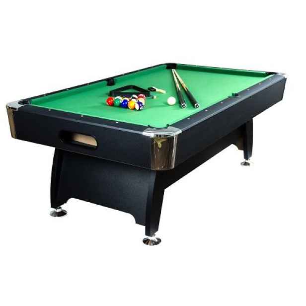 GamesPlanet® 7309 Kulečníkový stůl pool billiard kulečník s vybavením, 7 ft