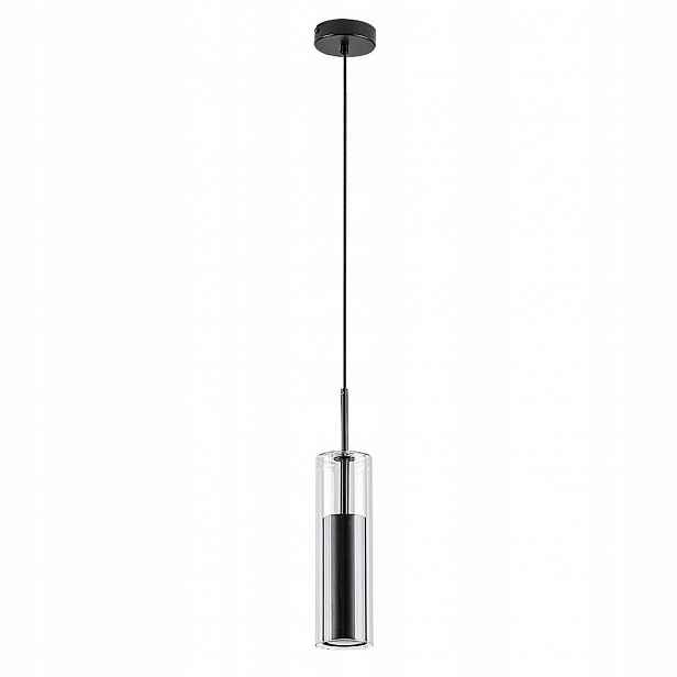 Samostatná skleněná závěsná lampa tuba nad stůl Kalevi 72047 Rabalux