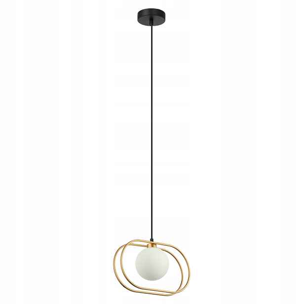 Závěsná Lampa Grosetta G9 Bílá Zlatá IP20 PND-53423-1-GD Italux