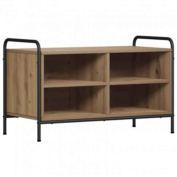 vidaXL Televizní skříň 140 x 39,5 x 50 cm Dub artisan Kompozitní dřevo