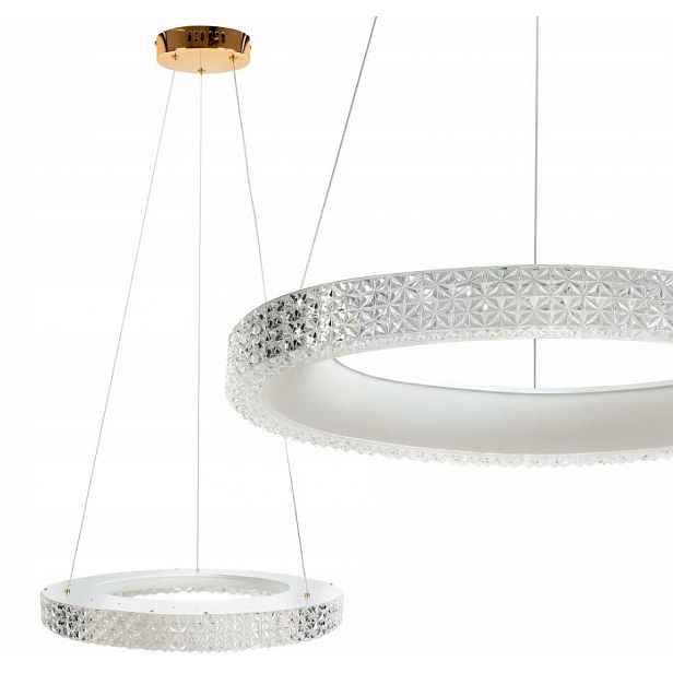 Lampa MS002-CP 60CM Rose Gold