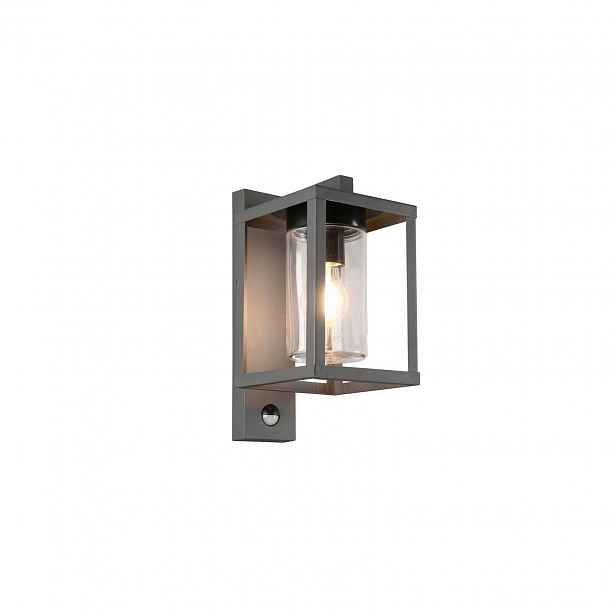 Nástěnná lampa Kov Šedá Moderní Terasa IP44 Isothe Trio