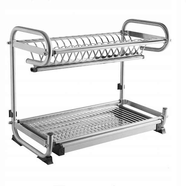 Odkapávač Na Nádobí Dvouúrovňový Gtv Do Skříňky D240-W482-H340 Inox