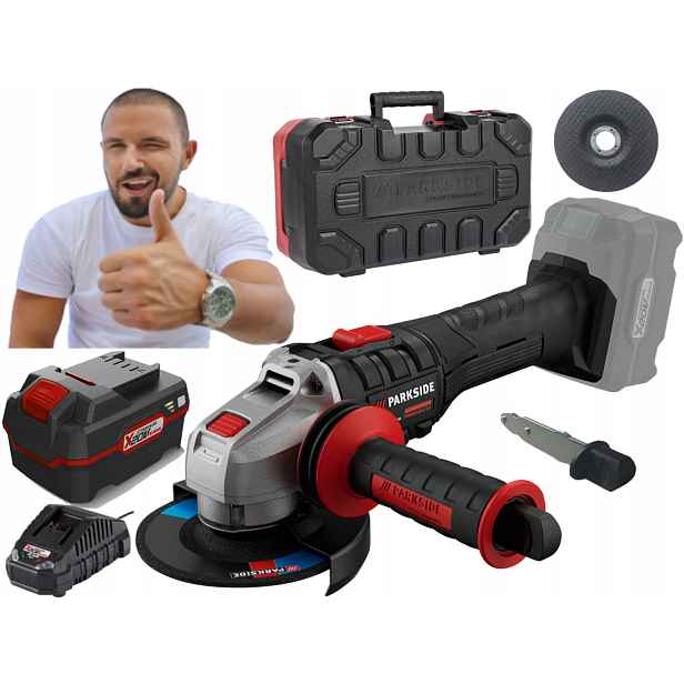 Úhlová bruska Parkside Ppwsa 20-Li A1 20 V Performance Boszka Set XL