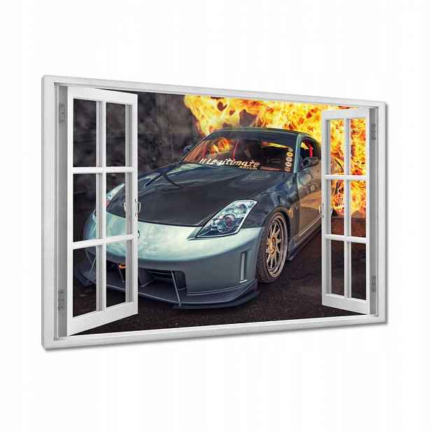 Obrazy 90x60 Nissan 350Z 6 válců