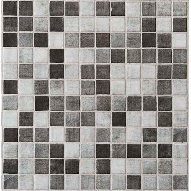 Skleněná mozaika Riviere gris 30x30 cm mat RIVIEREGR