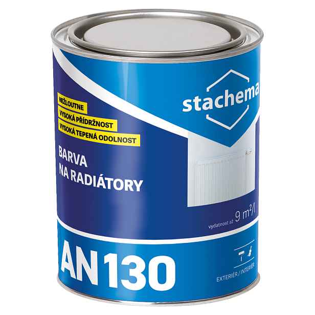 Barva na radiátory Stachema AN130 bílá 0,6 l