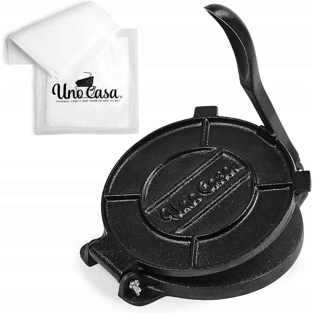 Lis Na Tortilly Litinový 20 cm chapati roti +100 olejových papírků