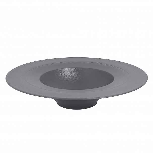 Neofusion Hluboký rovný talíř Stone 29 cm šedý Rak Porcelain