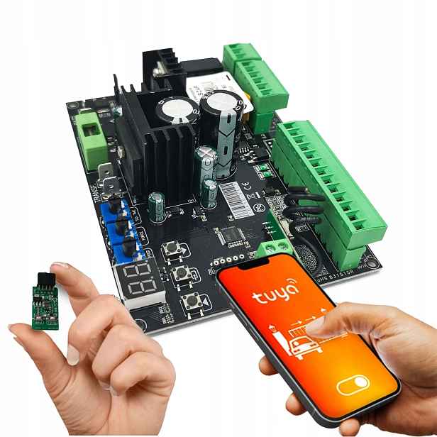 Univerzální Řídicí Jednotka pro Posuvné A Závorové brány 24VDC Wifi