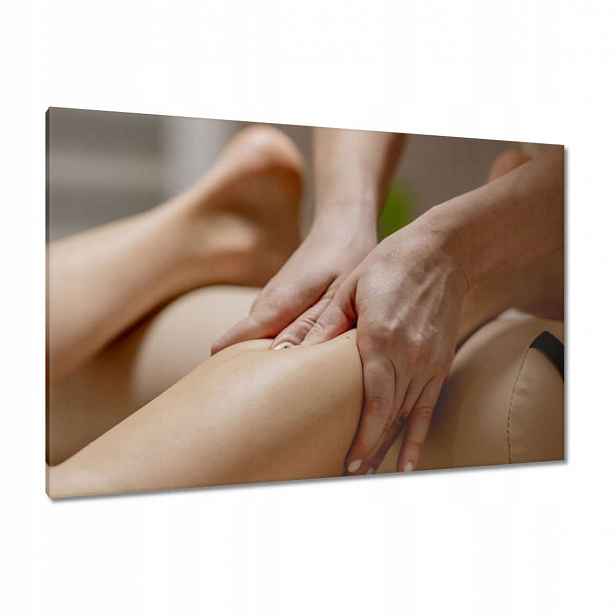 Obrazy 120x80 Masáž nohou Masážní salon