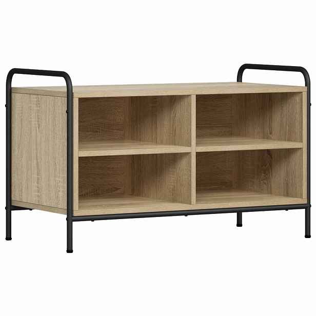 vidaXL Televizní skříň 140 x 39,5 x 50 cm Dub sonoma Kompozitní dřevo