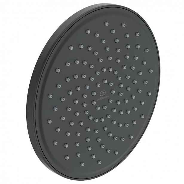 Ideal Standard Idealrain - Hlavová sprcha, průměr 20 cm, černá BD140XG