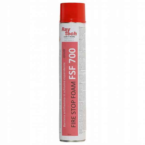Ohnivzdorná Montážní Pěna FSF-700 Plechovka 750 ml RayTech