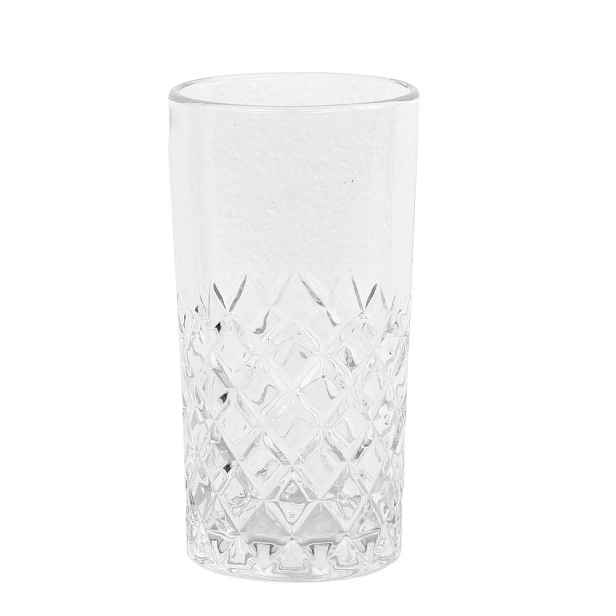 Sklenička s diamantovým brusem Lorient - Ø 8*15 cm / 400ml Chic Antique