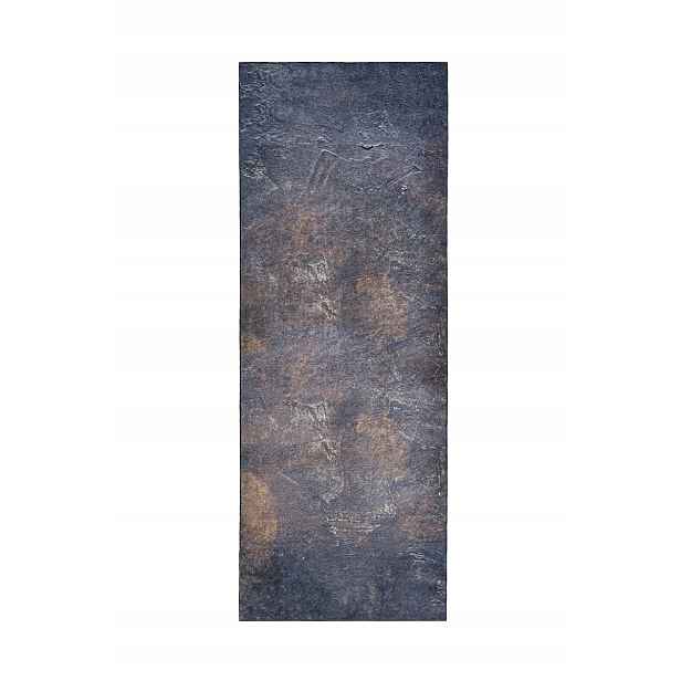 Koberec do kuchyně grafitově šedý koberec běhoun 80x200 cm, abstraktní, moderní