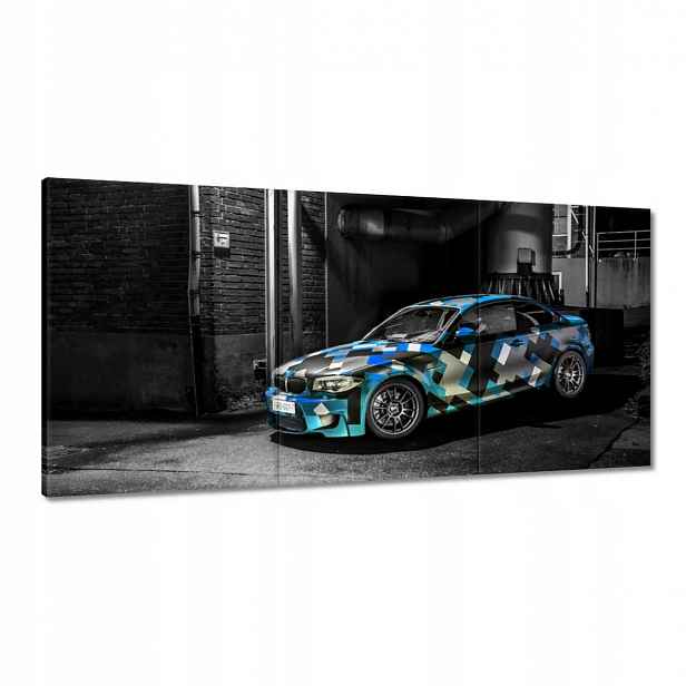Obrazy 120x60 Tyrkysové Bmw
