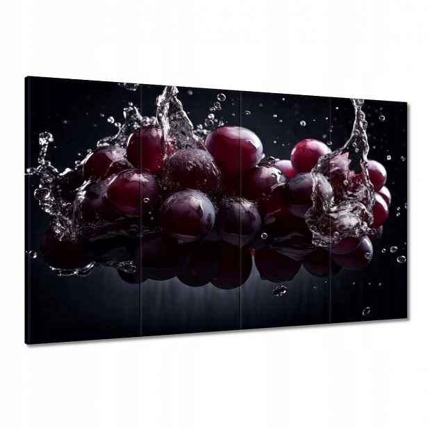 Obrazy 120x80 Červené hroznové víno