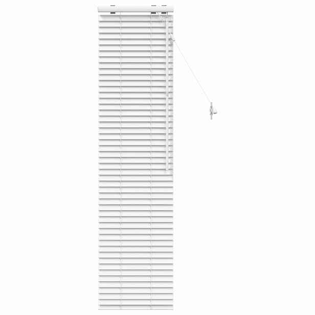 vidaXL Venet školní žaluzie Bílá 45 x 160 cm 35 mm Masivní paulovnie