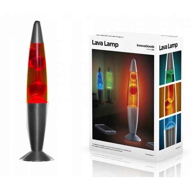 Lampa Lawa Lampa Lava 34 cm Červená lávová magmatická s voskem Red dárek I
