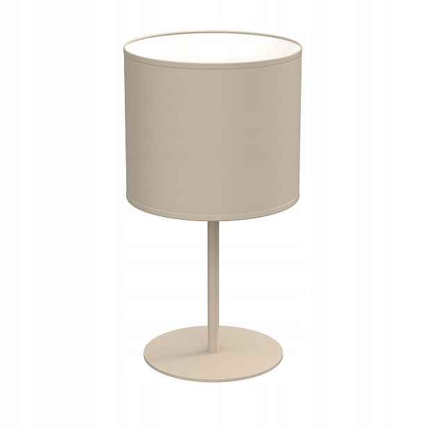 Luminex stolní lampa Arden béžová minimalistická 1xE27 15W IP20