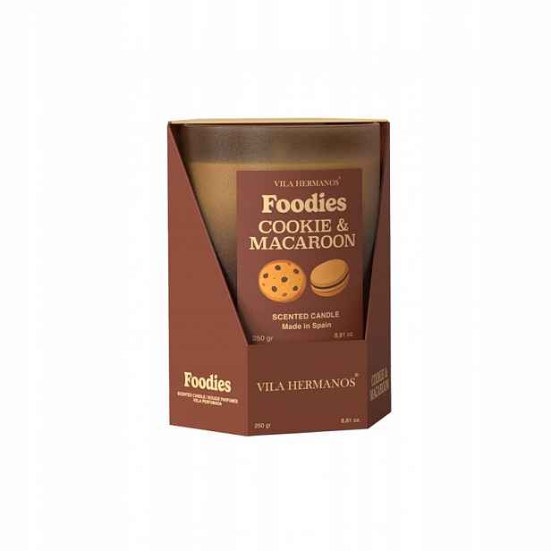 Sójová svíčka Vonná svíčka 250 g Cookie & Macaroon Vila Hermanos