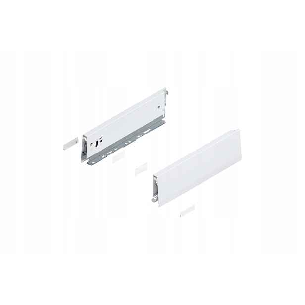 Blum 470M3002S Bok Merivobox, výška M (91 mm), délka 300 mm, bílá matná barva