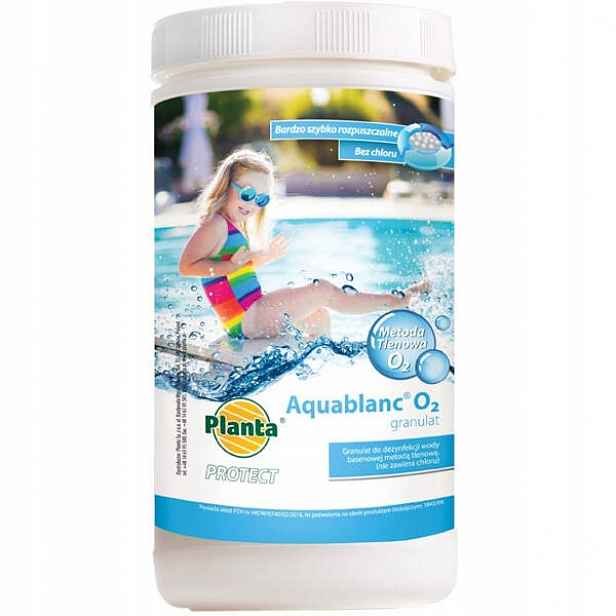Granulát pro dezinfekci bazénové vody Aquablanc O2 1 kg kyslíku bez chlóru
