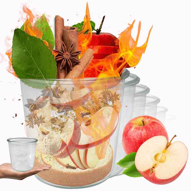 Sklenice Weck 580 ml sklenice ozdobné sklenice Mold na zavařeniny a maso 12 Ks