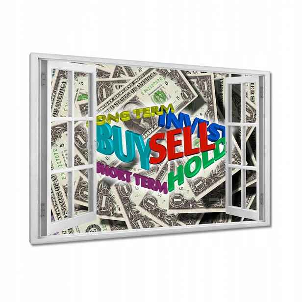 Obrazy 90x60 Finanční investice