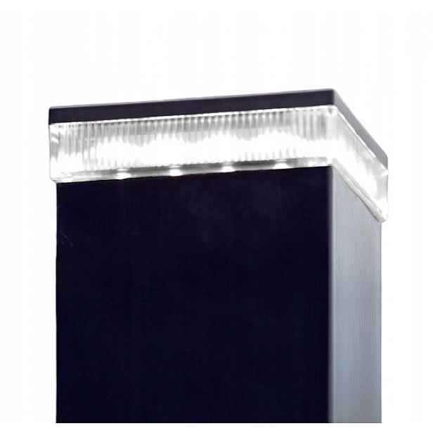 Sloupková lampa osvětlovací 12V DC bílá na sloupek 100x100 100x80 80x80