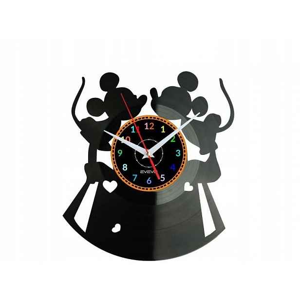 Mickey Mouse Myška Nápad na Dárek Nástěnná Dekorace z vinylové desky
