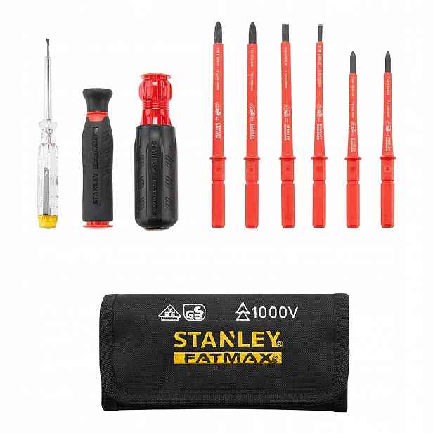 Stanley Fatmax Sada Šroubováků Vde Multi-bit 10 Ks