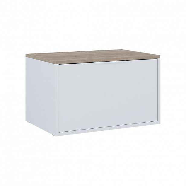 Vicco KREDENC Betti Bílá/Sonoma 60 x 36 cm s dveřmi