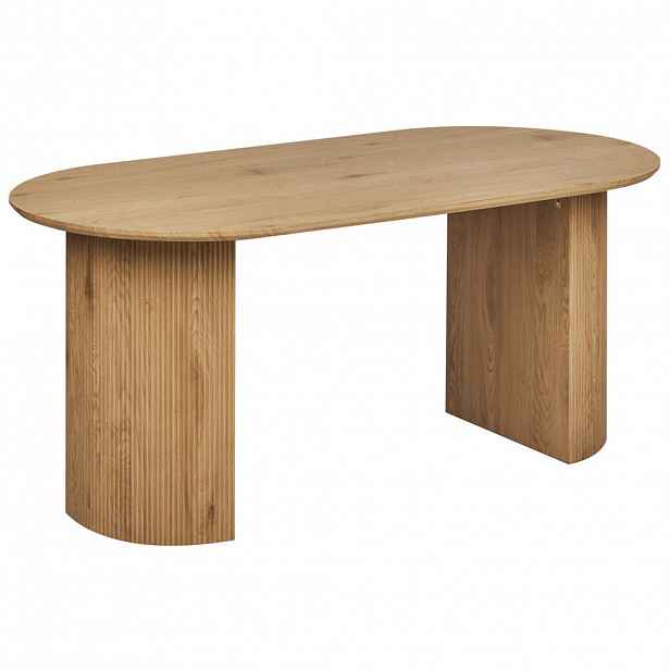 Beliani JÍDELNÍ STŮL Světle hnědý 180/90 cm Savory