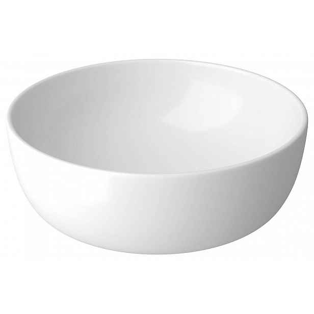Cersanit Moduo - Umyvadlo na desku, průměr 40 cm, bez přepadu, bílá K116-048
