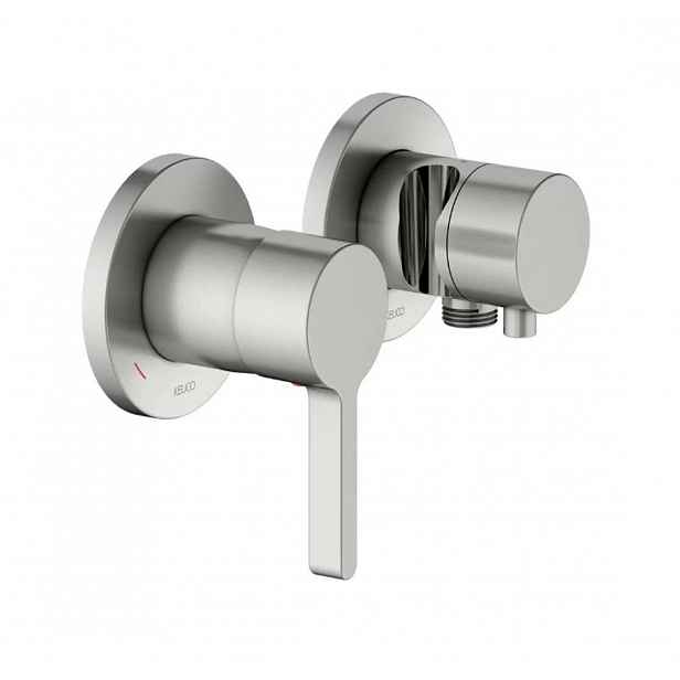 Keuco Edition 400 - Baterie pod omítku pro 2 spotřebiče, nerez 51551061221
