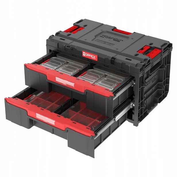 Krabička s organizérem Qbrick SystemOneDrawe2 Toolbox 2.0 Compact Set