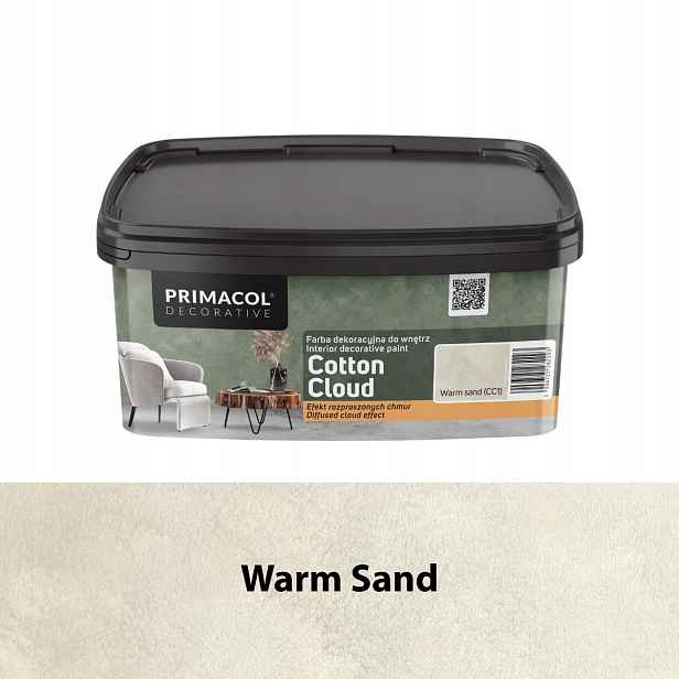 Primacol Cotton Cloud Barva (CC1) Warm Sand 1L
