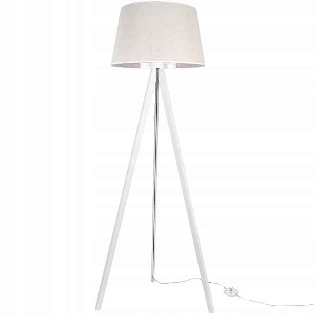 Stojací Trojnožková Lampa S Jutovým Stínítkem Japandi Boho Do Ložnice Pl