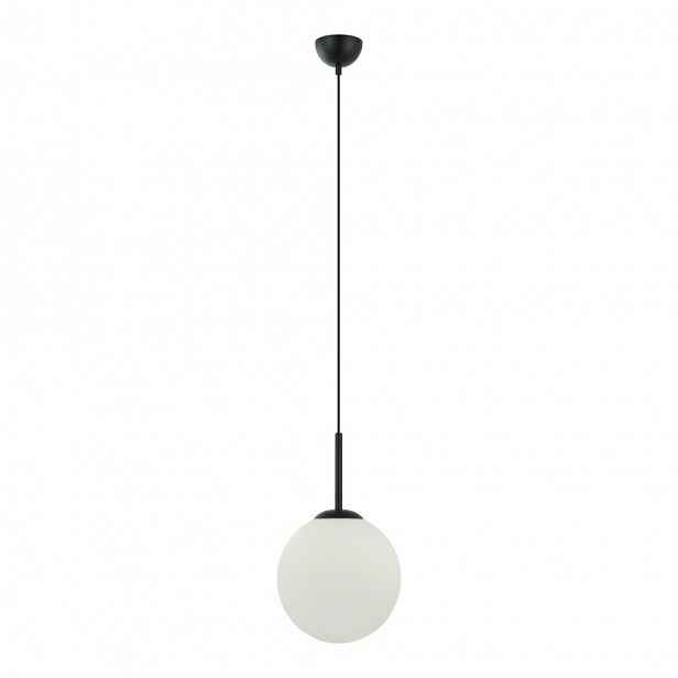 Závěsná lampa Stropní lustr Černá 1xE27 Regulace výšky Deore