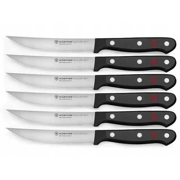 Sada steakových nožů Gourmet 6 ks