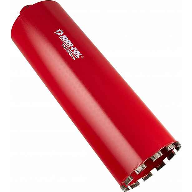 Korunkový Vrták diamantová 152 mm x 450 mm Mar-Pol 13T závit 1 1/4"