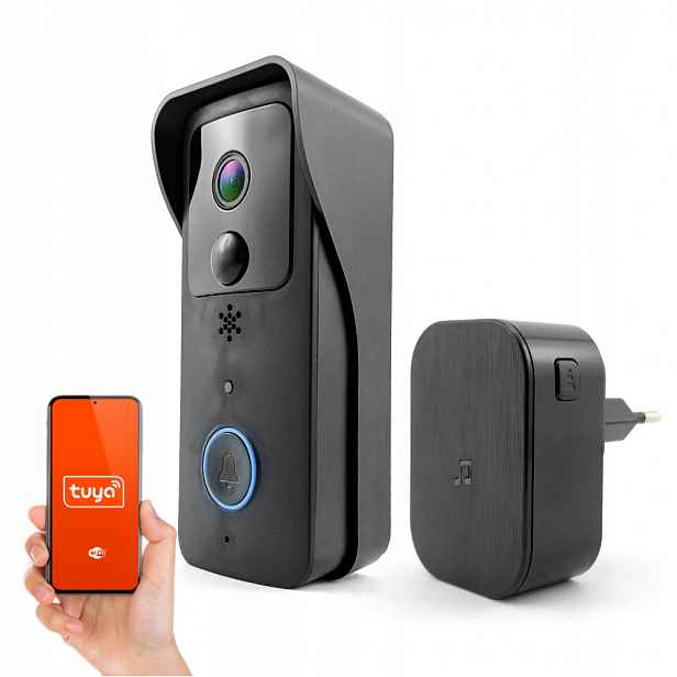 Bezdrátový videotelefon WiFi Interkom Tuya Pir