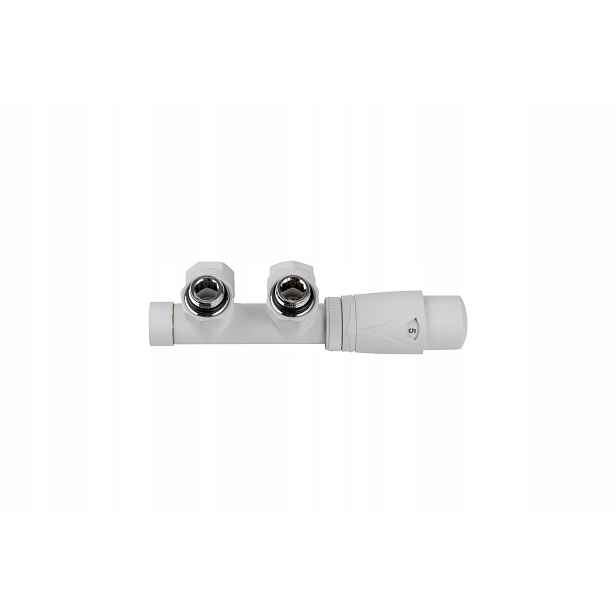 Kombinovaný termostatický ventil Duo Valx Bílý Pex 3/4“x16 mm Univerzální