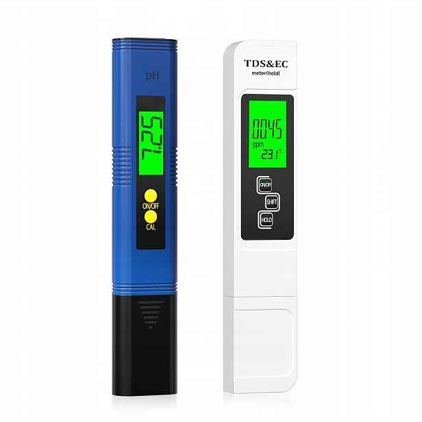 pH-METR Tester Kvality Vody Ph Tds Ec teplota sada dvou zařízení